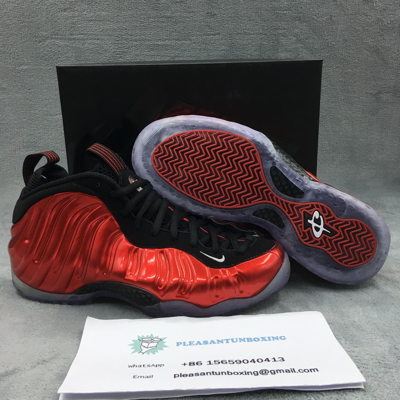 Authentic Nike Foamposite One Varsity Red